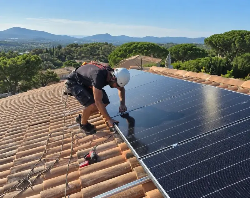 Installateur panneaux solaires Saint-Palais — pose photovoltaïque sur toiture