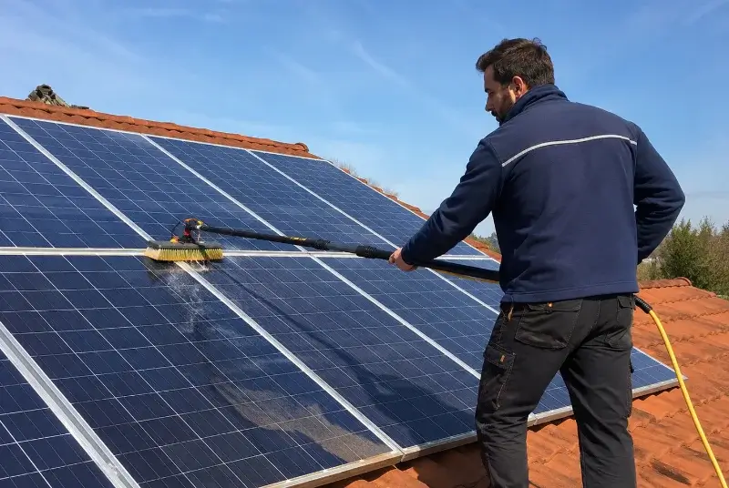 Nettoyage et entretien de panneaux solaires à Saint-Palais